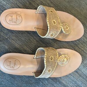 Jack Rogers Women's Gold Sandals